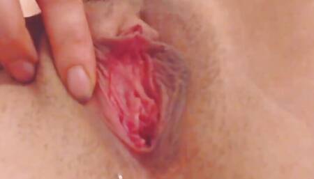 Close pussy cum