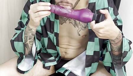 Tanjiro Trains Hard to Fight and Hunt Active Men