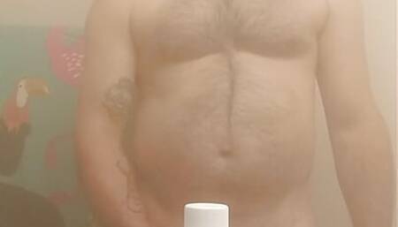 Almond oil rub down and out