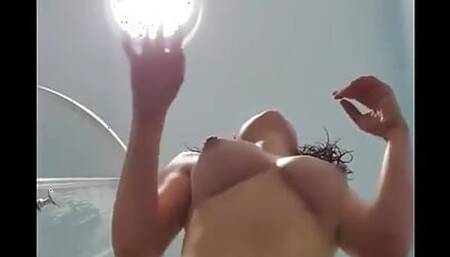 Innocent little shower fuck