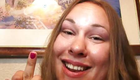 Thick Brunette Sweetie Gets Fucked by Her Man Missionary and Doggy Style All Night Long