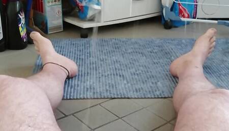 Pissing Horny BBW Slut  Pee Fun