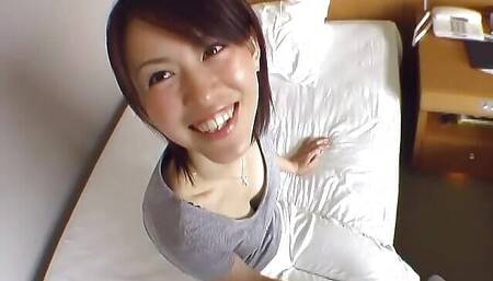 Japanese teen gone wild for big cock