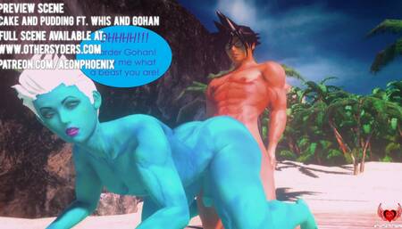 CAKE AND PUDDING FT. WHIS AND GOHAN