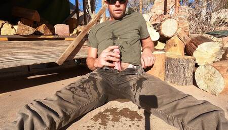 Wetting My Pants While Cutting Firewood