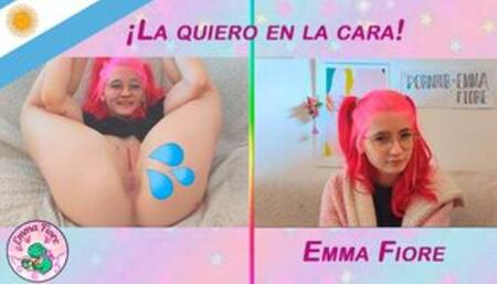 Sumisa argentina te pide la leche en su cara