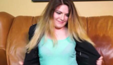 Amateur casting has Rachel suck and fuck POV for a job