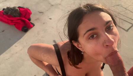 Watch innocent Hailey Rose's movie