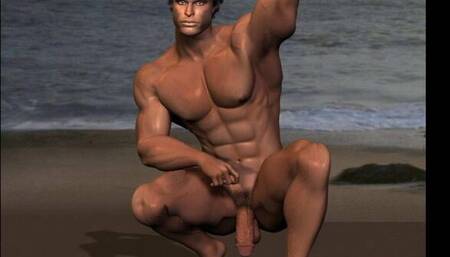 3D Hunks Ready For Sex
