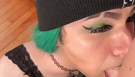 Sissy Jade Madison Deepthroating POV