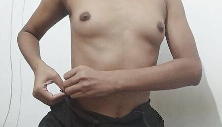 Unfaithful woman with a tight hairy pussy squirts for her lover