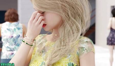 Matrix Hearts (Blue Otter Games) - Part 7 - Soo Many Sexy Babes At School By LoveSkySan69