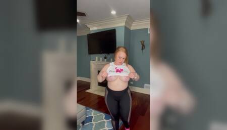 Showing off Before Filming