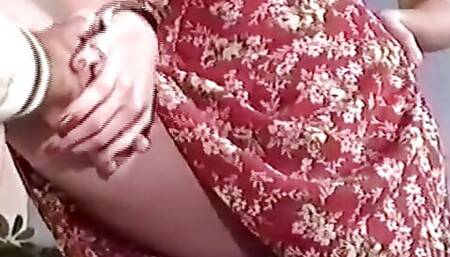 Teen with Short Hair Gets Her Hairy Pussy Pleased and Banged in Doggy Position