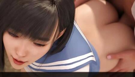 Sex Scene In public train - Horny Step Sis - Step Bro - Animated Porn