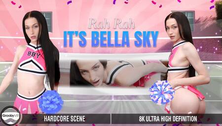 GROOBYVR - Bella Sky Enjoys Riding Cock on POV Video