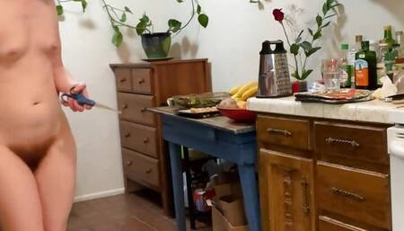 Thick Like My Bush. Naked in the Kitchen Episode 83