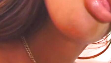 Horny Brazilian Teen Girl with Tan Lines Fucks Deep