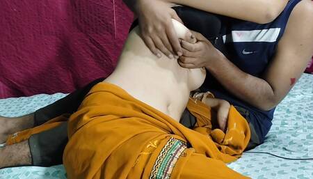 Husband and Wife Hard Fucked Hard on Tha Day of Karva Chauth