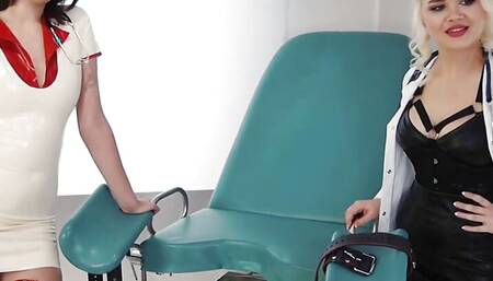 A Unique Therapy. Medical Fetish. Pussy Streching, Encourage Orgasm