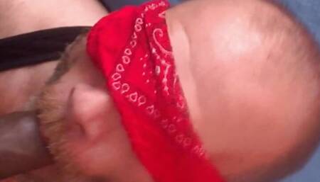 Married neighbor sucking my Big Black Dick