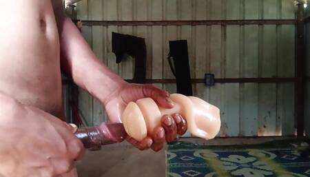 Desi Indian boy masturbation at home sex toy
