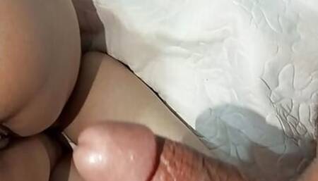 my beautiful girlfriend came to my house  tight big boobs