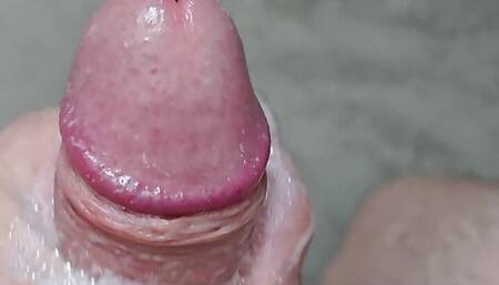 Cleaned my cock after an anal fuck.