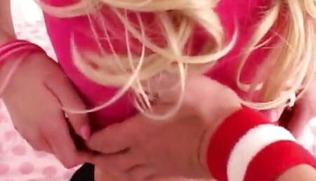 Lil Lexy Natural tits and Blowjob Closeup