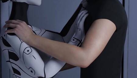 Projekt Passion Creampies Cum Inside Hot Blonde, Busty AI Sex Robot Girl, Anal Pie Alien & Throat Pie Big Butt Brunette