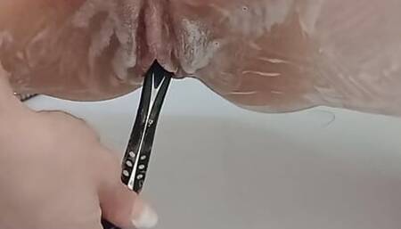 Masturbation in the shower compilations