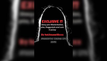 Stacy pov Masterbation, cum