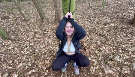 Mein S**-Date im Wald - gef**selt und gefi**t