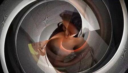 Cleaning My Dildo with Pee