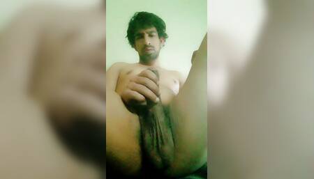 Boy masturbating hard