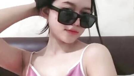 Beautiful Indonesian ABG masturbating at home