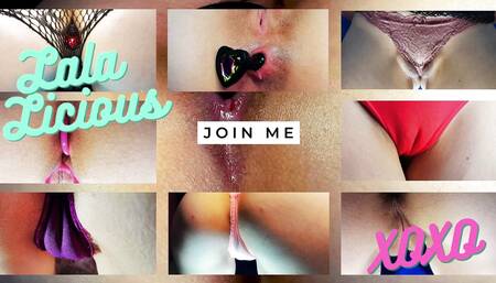 Lala Licious - Peeing onto Camo