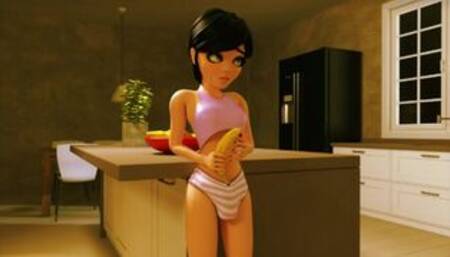 Monster cock MILF deepthroats dickgirl