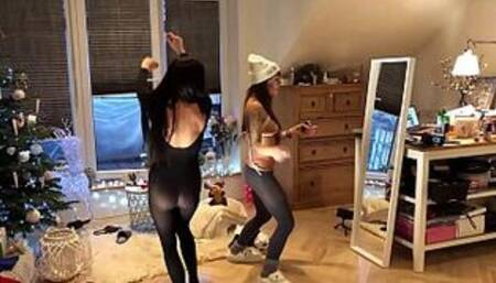 Leggins are the best for home but when they are transparent that means a bit problematic