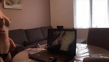 He cums for me on cam