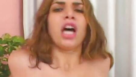 Sexy White Brazilian Teen Girl Fucks a Black Boy