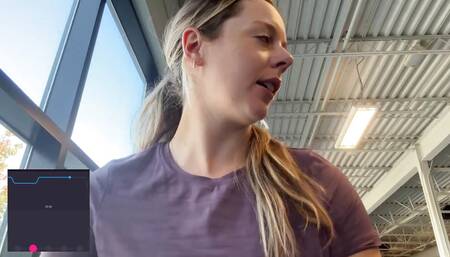 Nadia Foxx Lush! to the Gym and a Drive Thru Omg I Came on the Stairmaster!!