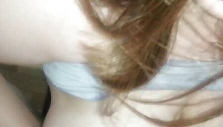 FUCKED BETWEEN THE TITS OF A YOUNG STEPMOM AND CUM ON HER BIG TITS