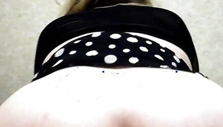 JUMPS ON STEPDADDY'S COCK UNTIL HE FLOODS HER BIG ASS WITH CUM. RUSSIAN HOMEMADE AMATEUR