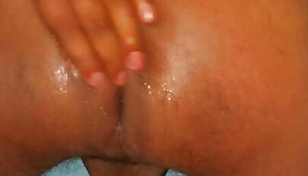 Desi Indian boy showing his anal hole black sexy hairs ass b