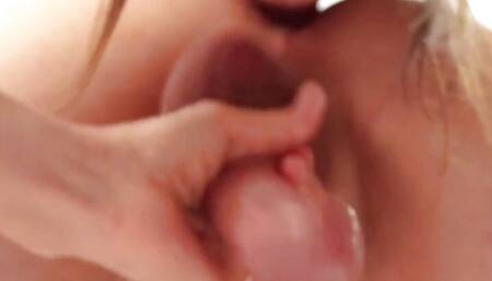 Passionate Tonque Rimmjob to my Friend Husbend and Lick his CUM