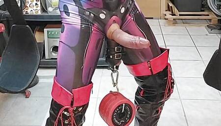 Extreme Nipple Pump Tit PIG CBT Ball Weight Milking Cum