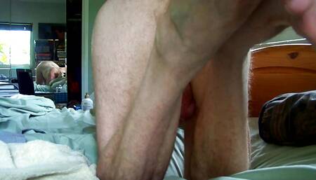 Soles First then I stroke my Fat Cock for you JO