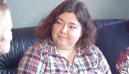 Chubby German Housewife Tries First Porn Casting With Her Husband