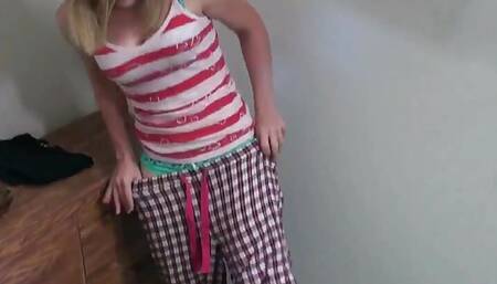 Stepbrother Home From College Seduced by Smoking Stepsister